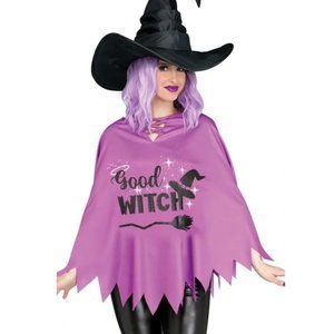 "Good Witch" Costume Poncho Cape Easy Halloween Costume for Witches !